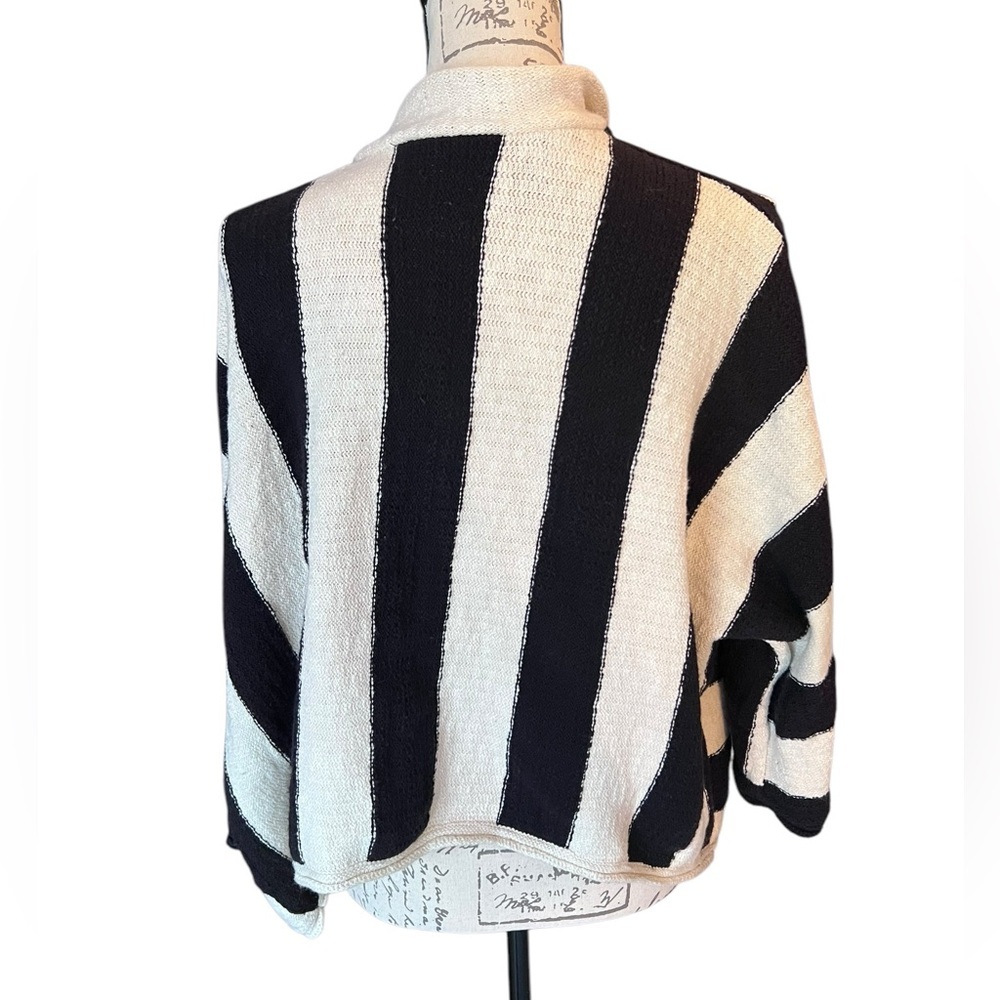 Anthropologie (Moth)Fringed and Striped Cardigan - Picture 4 of 10